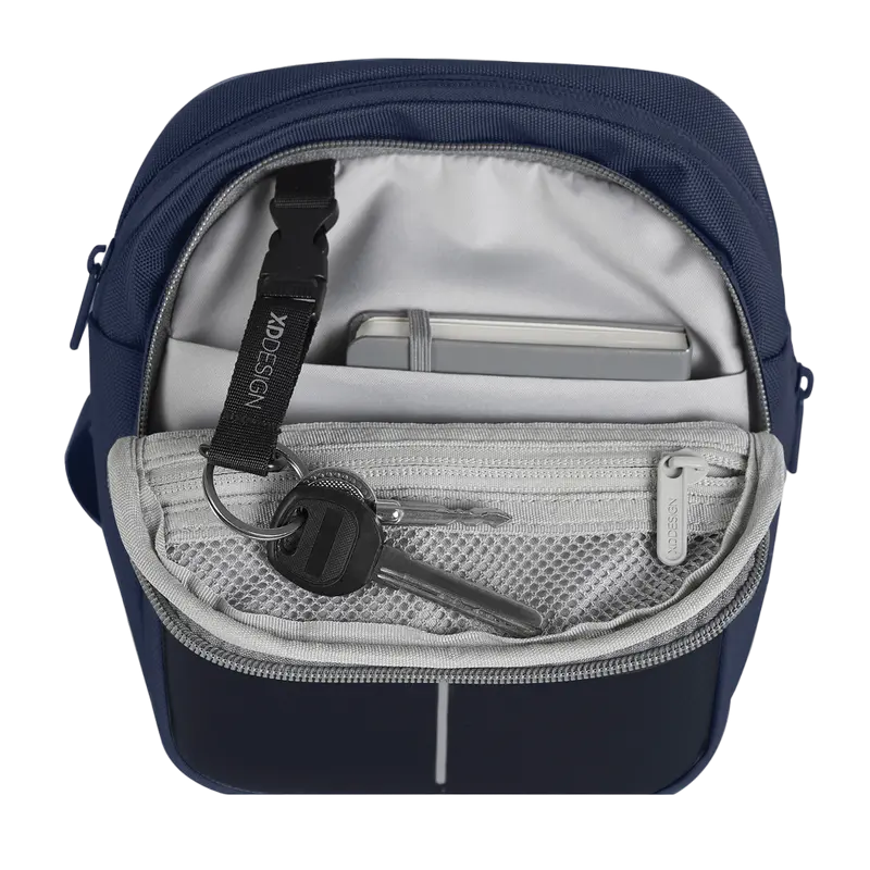 Сумка на плечо Bobby Boxy Sling Темно-синии