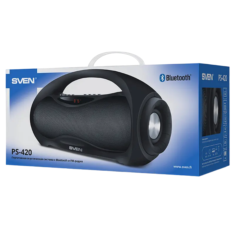 Портативная колонка SVEN PS-420 Чёрный