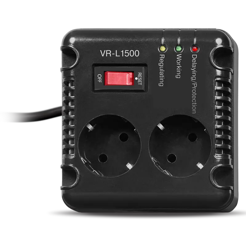 Стабилизатор напряжения SVEN VR-L1500 Черный