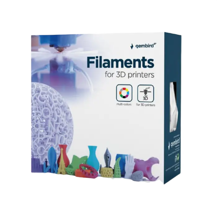 Нить для 3D-принтера Gembird 3DP-ABS1.75-01-LG Светящийся зеленый