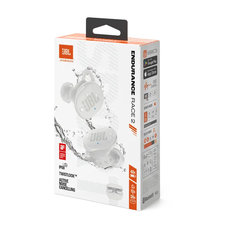 Наушники JBL Endurance Race 2 Белый