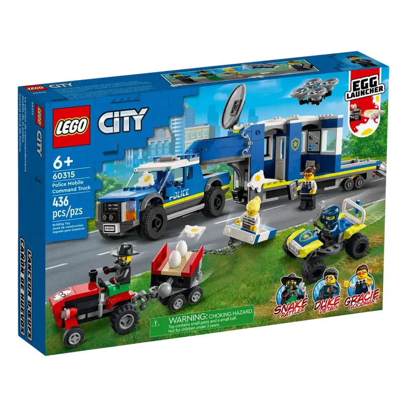 Конструктор LEGO Police Mobile Command Truck Разноцветный