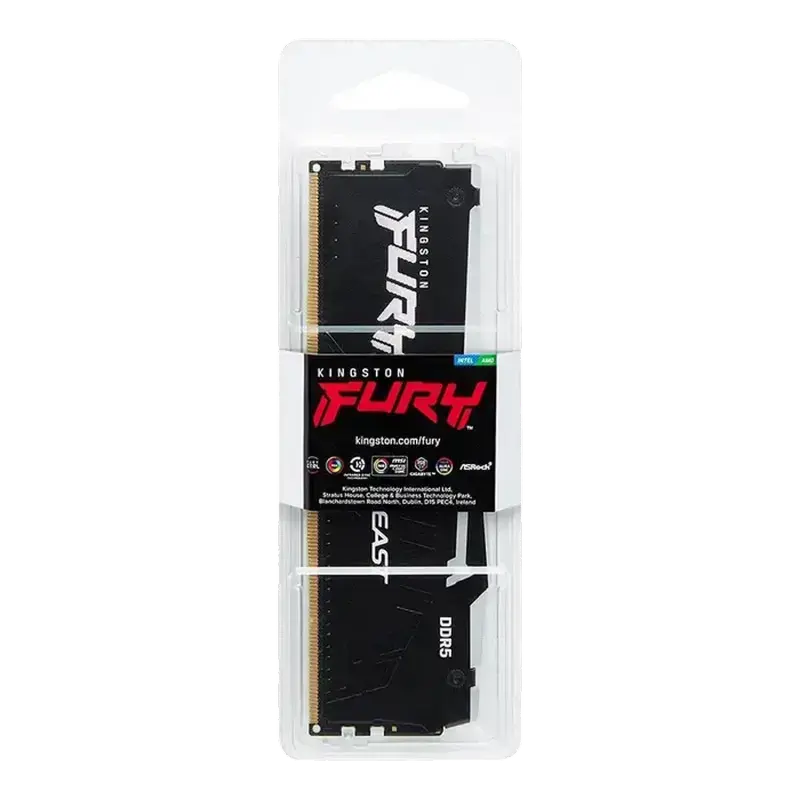 Оперативная память Kingston FURY Beast RGB, DDR5 SDRAM, 5600 МГц, 32 ГБ, KF556C36BBEA-32