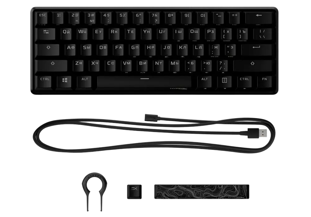 Tastatură HyperX Alloy Origins 60 Mecanic Negru