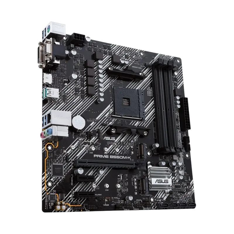 Материнская плата ASUS PRIME B550M-K AM4 Micro-ATX