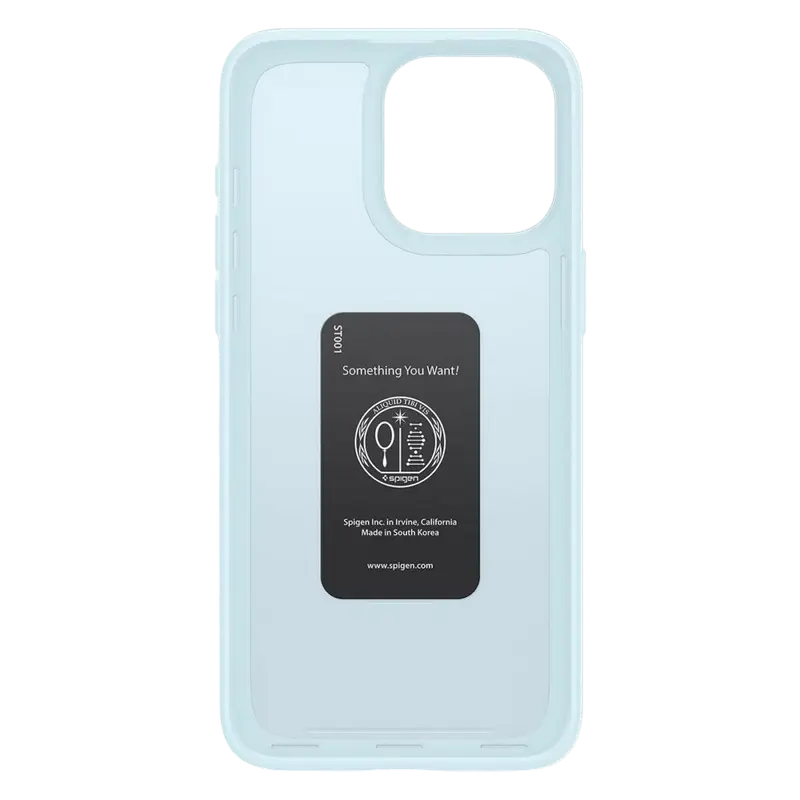 Чехол Spigen Apple iPhone 15 Thin Fit Thin Fit Приглушённый синий