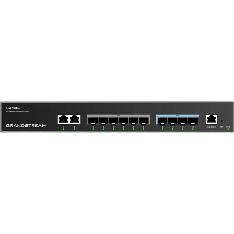 Сетевой коммутатор Grandstream GWN7830 Черный
