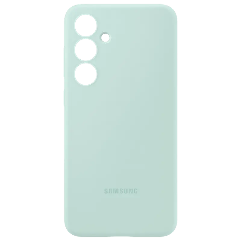 Чехол Samsung Galaxy S24 FE Silicone Cover Силиконовый Чехол Мятный