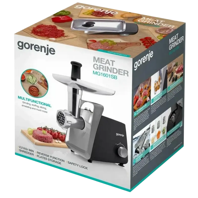 Мясорубка Gorenje MG1601SB Черный