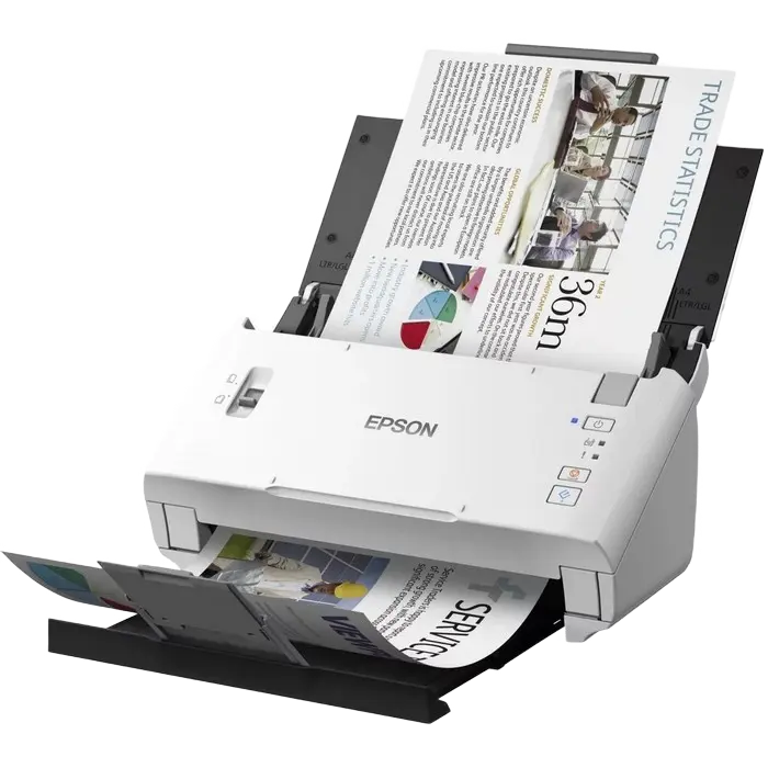 Duplex ADF Epson WorkForce DS-730N A4 Alb