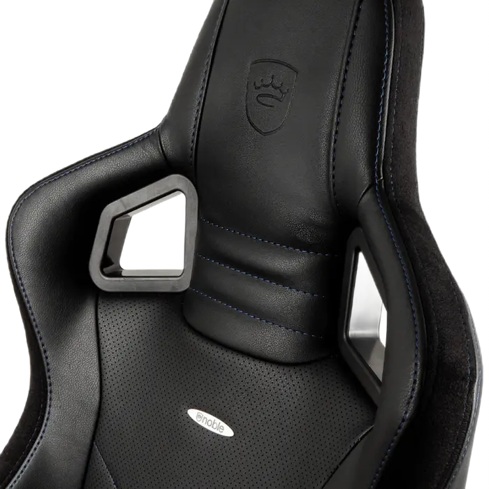 Игровое кресло Noblechairs Epic Искусственная кожа Черный/Синий