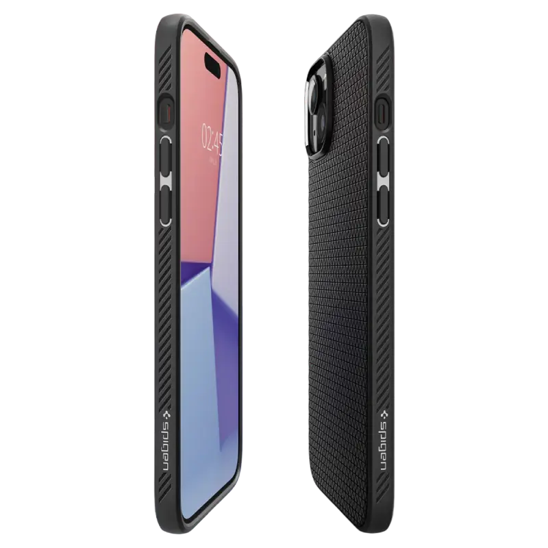 Husă Spigen Apple iPhone 15 Plus Liquid Air Liquid Air Negru mat