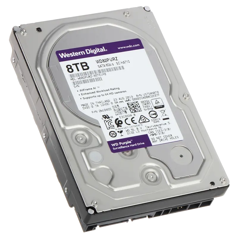 Жесткий диск Western Digital WD Purple WD Purple™ 8 TБ