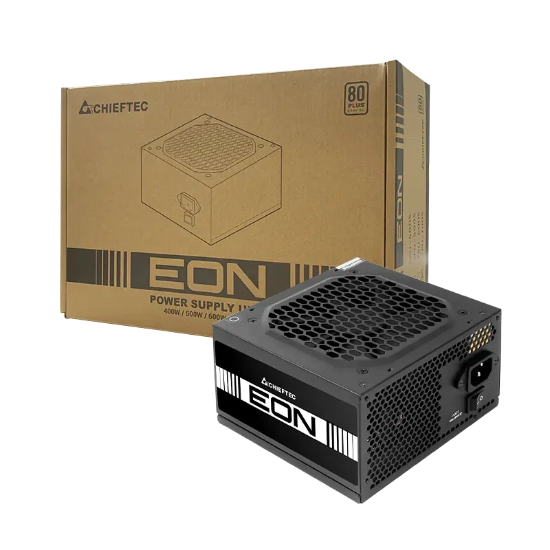 Tip Блок питания для компьютеров Chieftec EON ZPU-600S ATX Черный