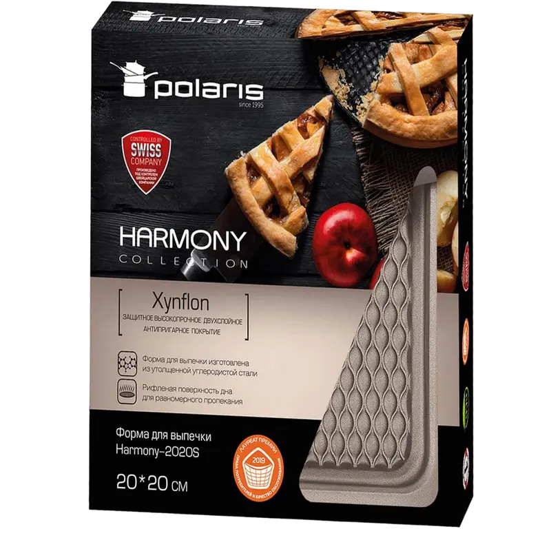 Форма для выпечки Polaris Harmony Harmony Бронзовый