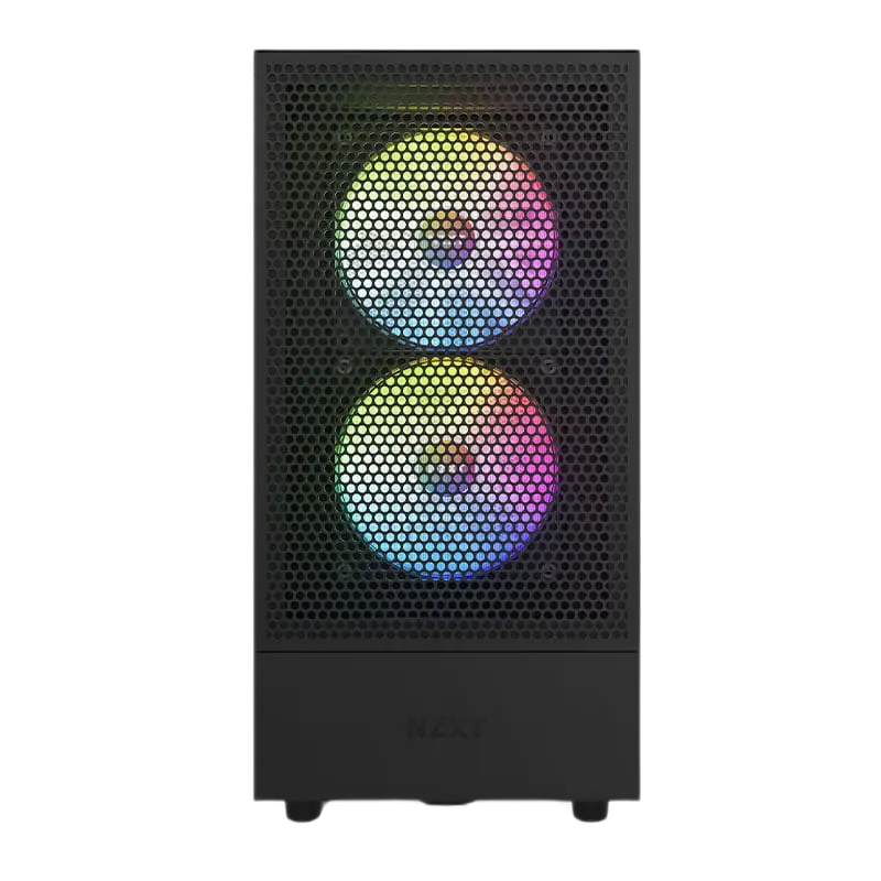 Carcasă PC NZXT H5 Flow RGB Midi-Tower Negru
