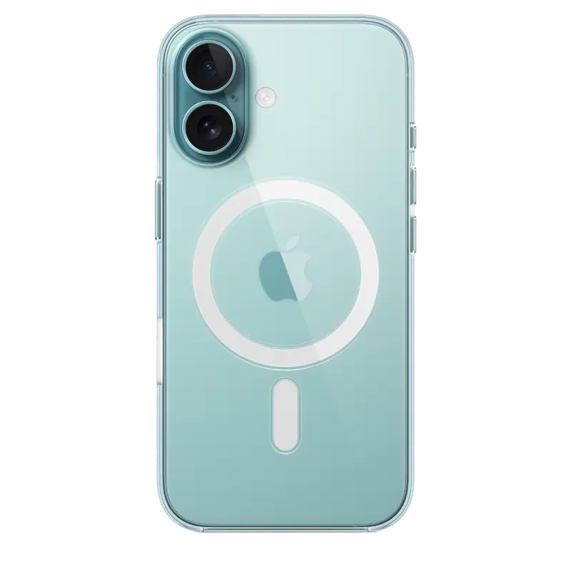 Чехол Apple iPhone 16 Clear Case with MagSafe A3243 Clear Case с MagSafe Прозрачный