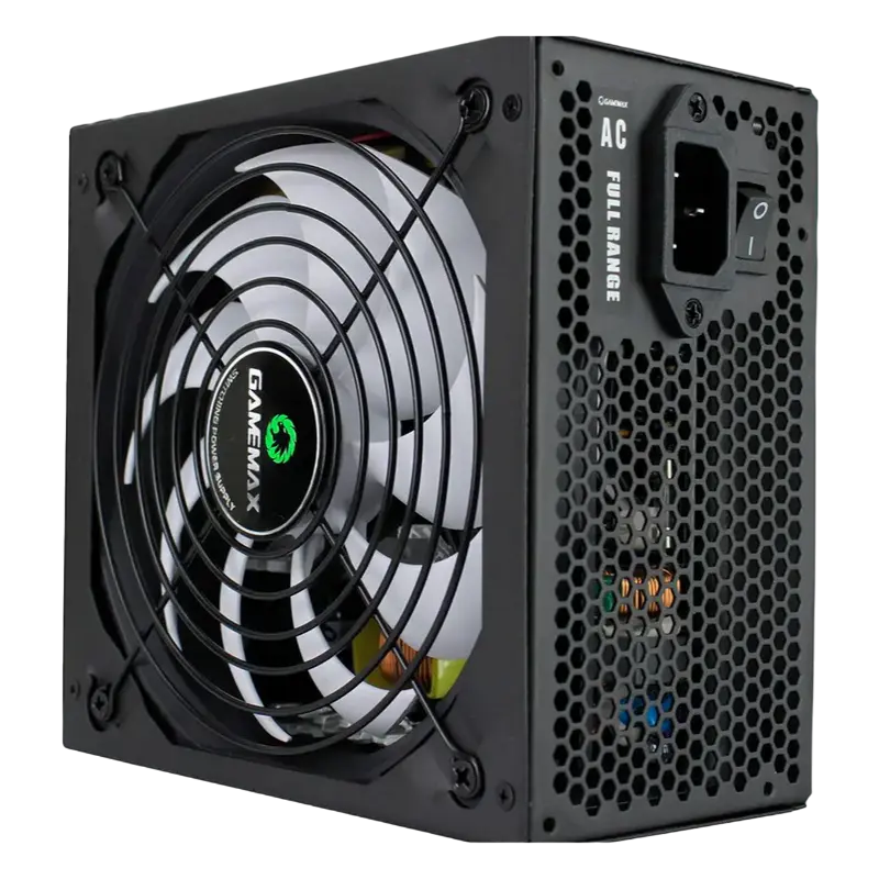 Tip Блок питания для компьютеров Gamemax GP-500 ATX Черный