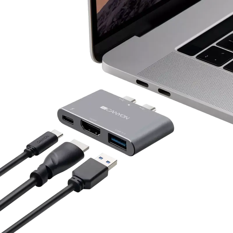 Stație Docking Canyon DS-1 for MacBook Gri