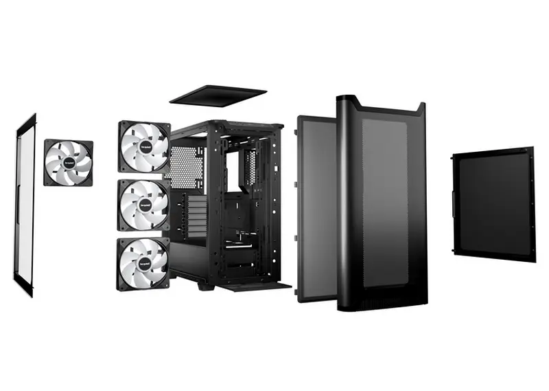 Carcasă PC be quiet! PURE BASE 501 LX Midi-Tower Negru