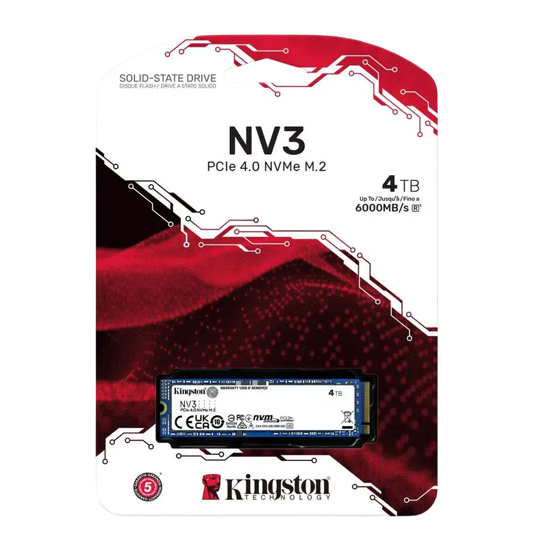 Накопитель SSD Kingston NV3 NV3 4096GB