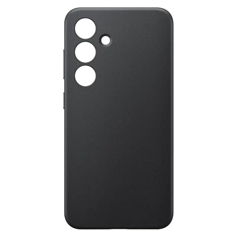 Чехол Samsung Galaxy S24 Vegan Leather Case Vegan Leather Чёрный