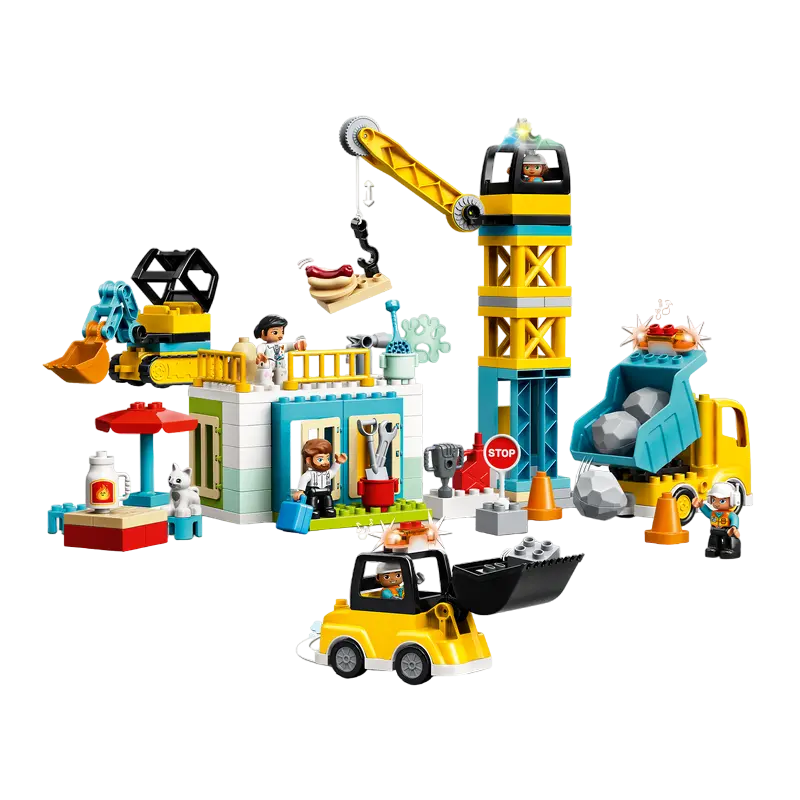 Конструктор LEGO Tower Crane & Construction Жёлтый
