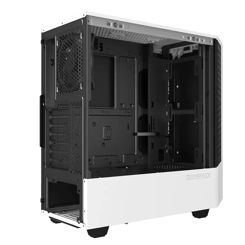 Компьютерный корпус Gamemax PANDA T802 WT Midi-Tower Белый