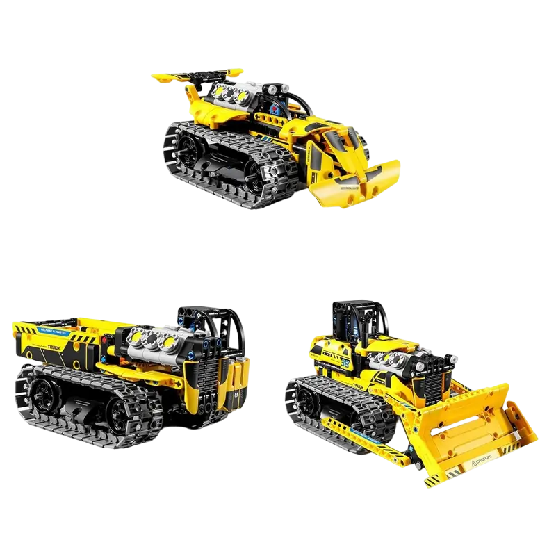 Конструктор с радиоуправлением iM.Master 3in1 Bulldozer Жёлтый