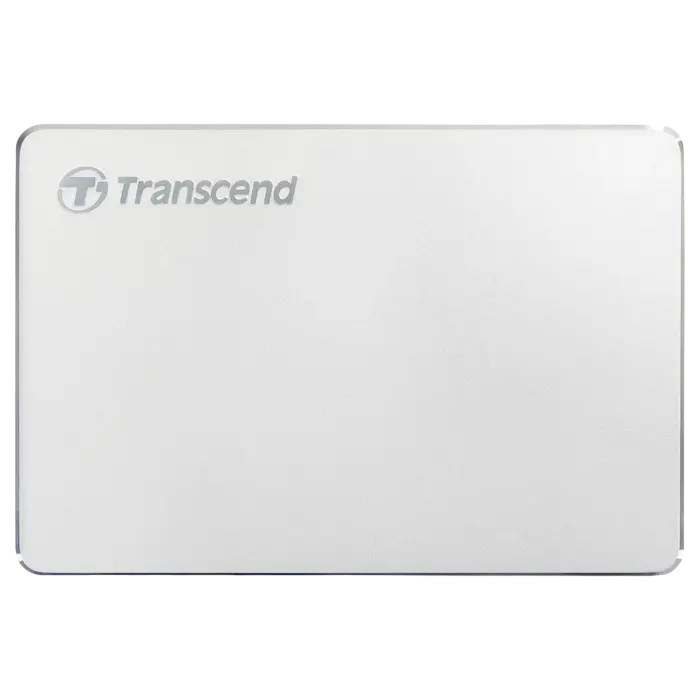 HDD portabil extern Transcend StoreJet 25C3S 2 TB Argintiu