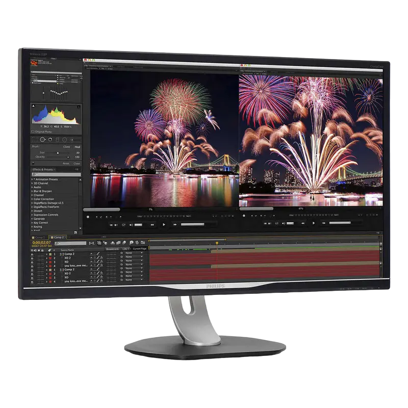 Монитор Philips 328P6AUBREB Черный/Серебристый