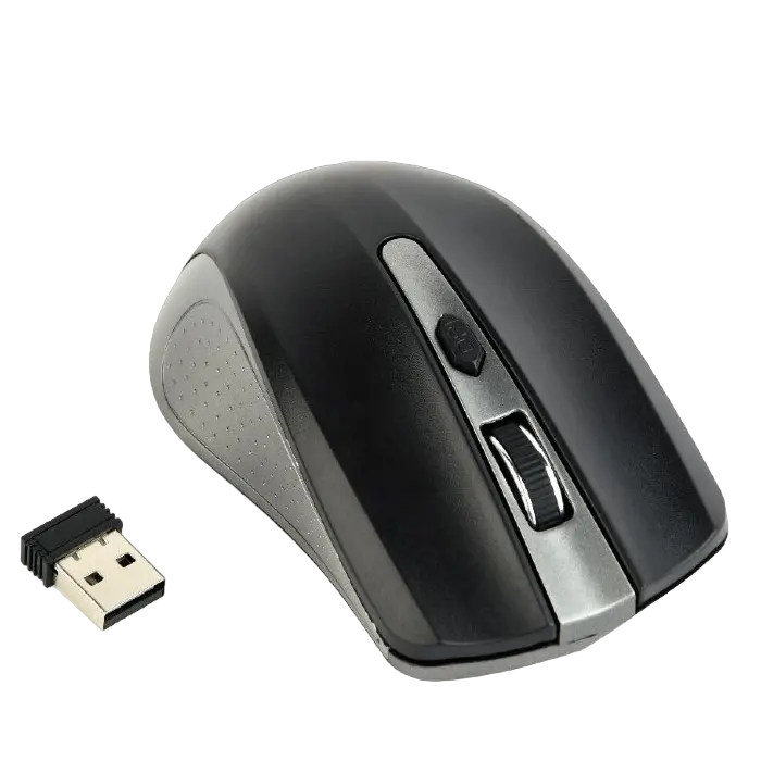 Беcпроводная мышь Gembird MUSW-4B-04-GB Беспроводное Серый/Черный