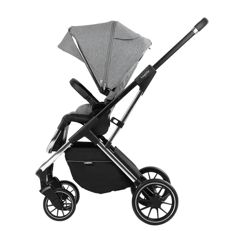 Коляска 3-в-1 Kikka Boo Angele Серый