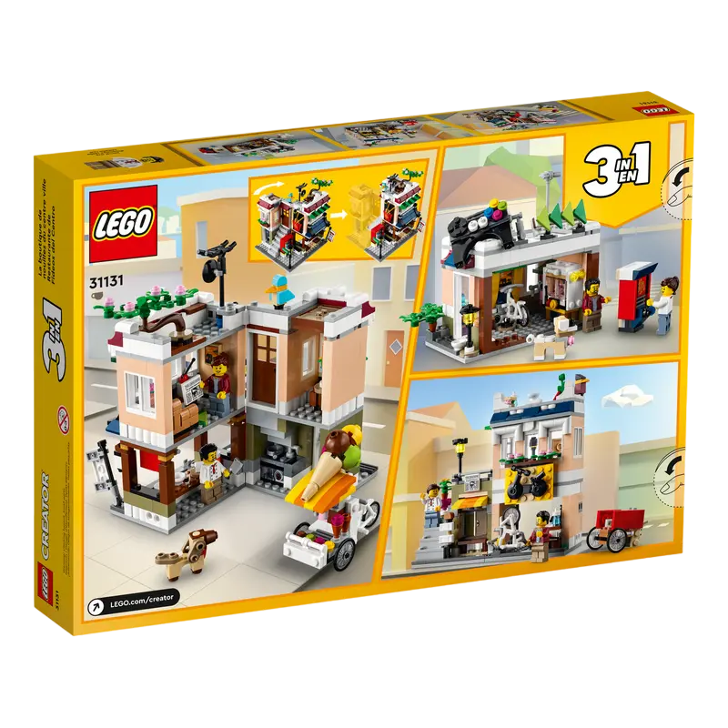 Constructor LEGO Downtown Noodle Shop Multicolor