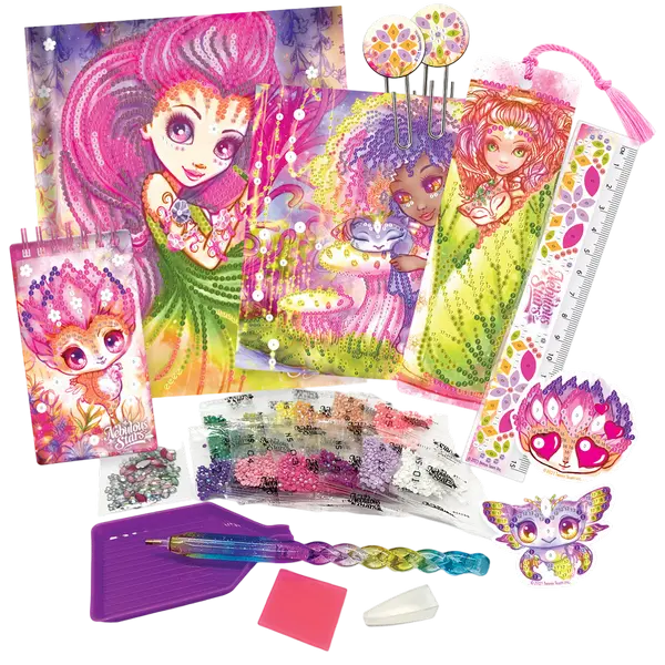 Nebulous Stars Dazzle-by-Number