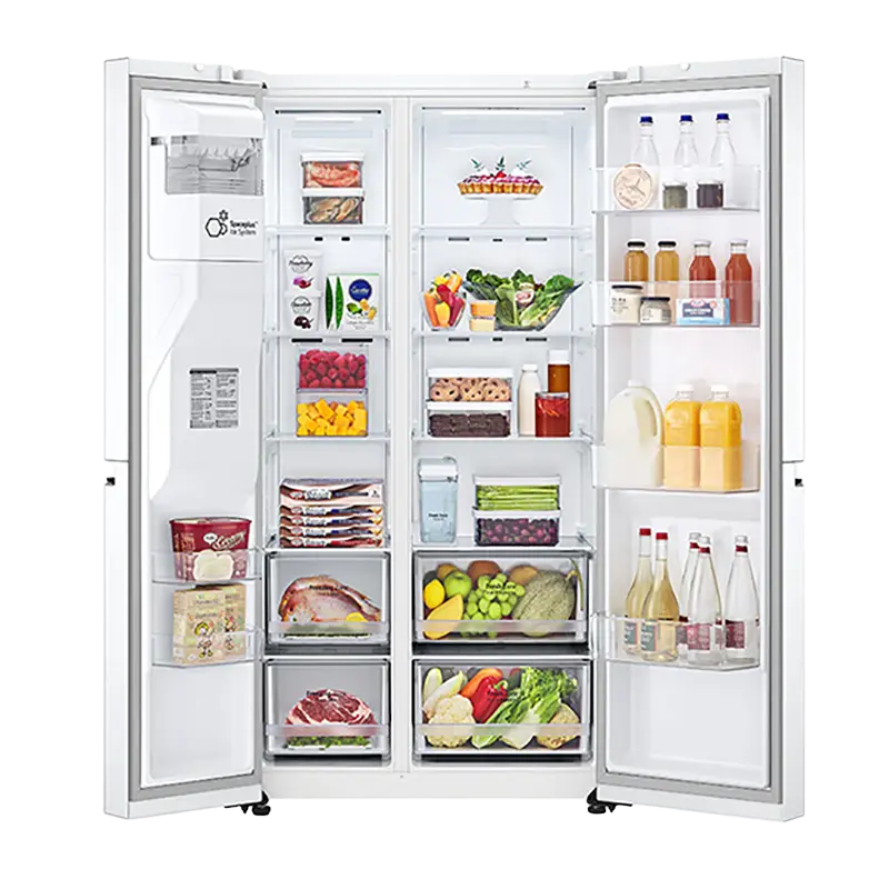 Холодильник LG GSLV71SWTM Белый