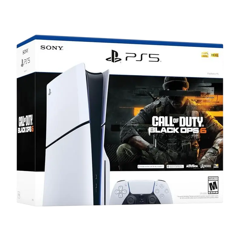 Игровая консоль SONY PlayStation 5 Slim Disc Edition + Call of Duty Black Ops 6 Белый