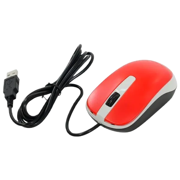 Мышь Genius DX-120 Проводное Красный