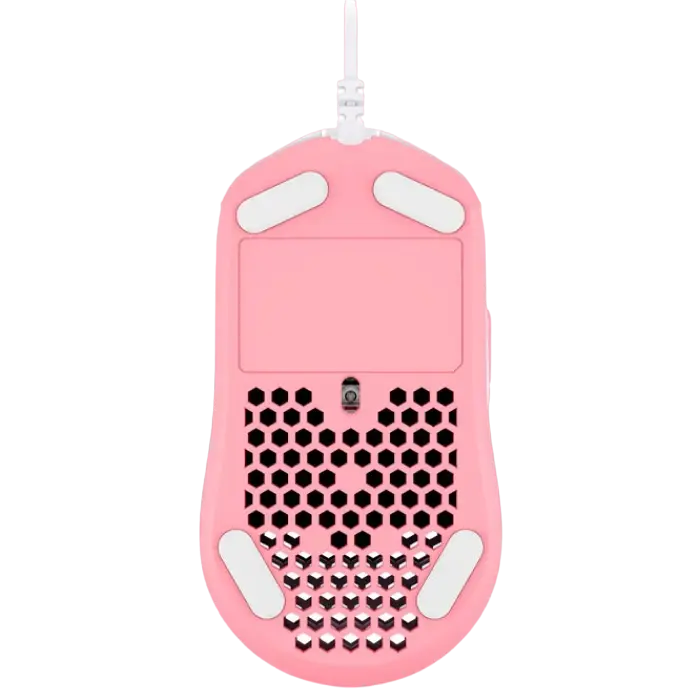 Игровая мышь HyperX Pulsefire Haste Проводное Белый/Розовый