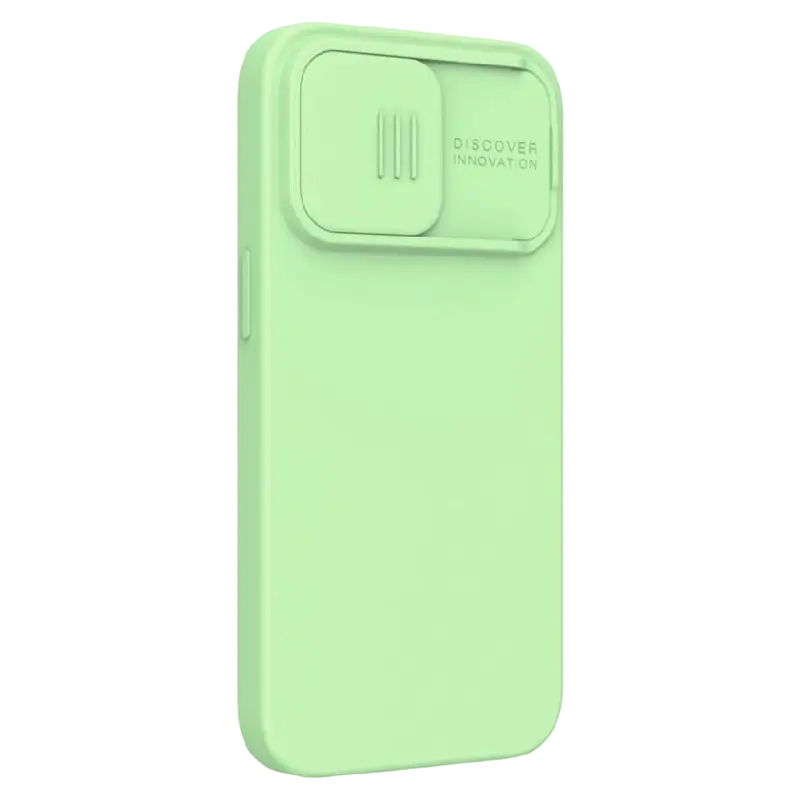 Husă Nillkin Apple iPhone 13 Pro Max CamShield Silky Silicone Camshield Mint Green