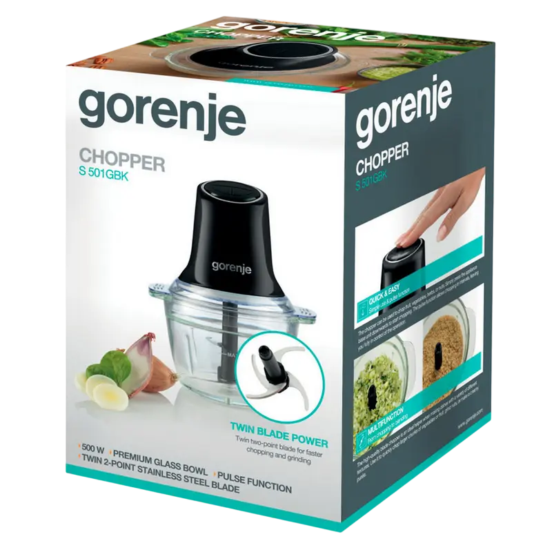 Tocător Gorenje S501GBK Negru