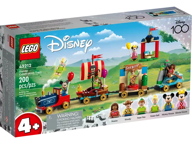 Конструктор LEGO Disney Celebration Train Разноцветный
