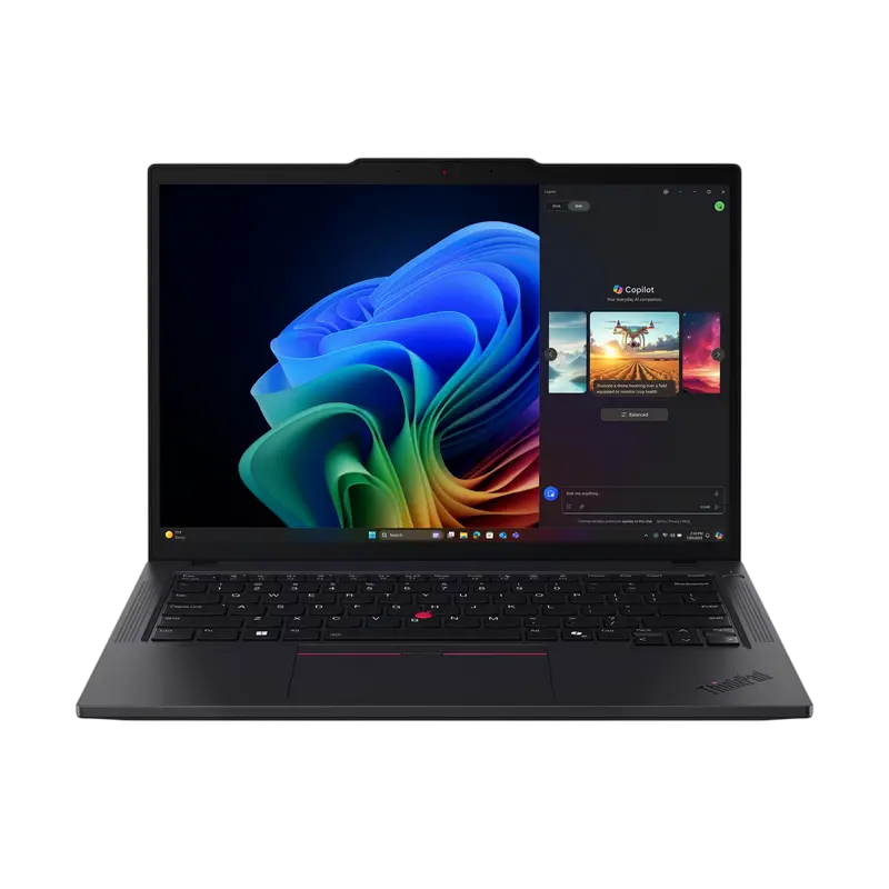 Ноутбук для бизнеса 14" Lenovo ThinkPad T14 Gen 6, Чёрный, Intel Core Ultra 7 258V, 32Гб/1024Гб, Без ОС
