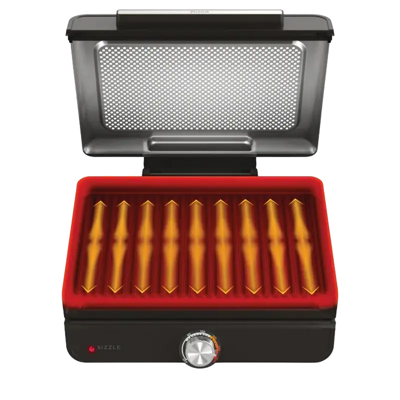 Электрический Гриль Ninja Sizzle Чёрный