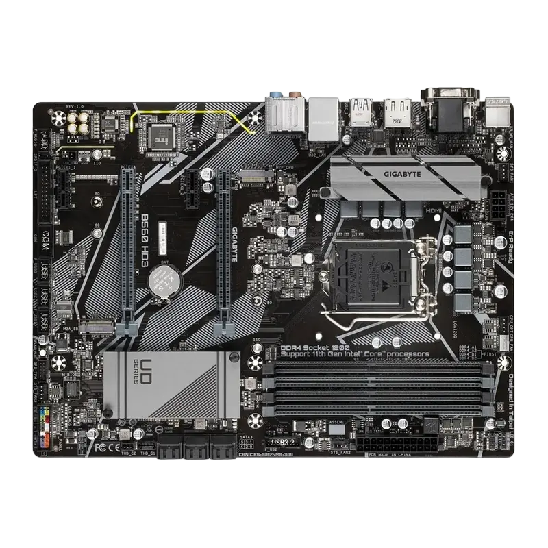 Материнская плата Gigabyte B560 HD3 LGA1200 ATX