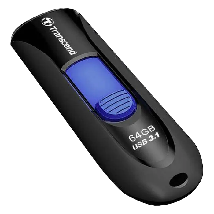USB Flash накопитель Transcend JetFlash 790 64ГБ Чёрный