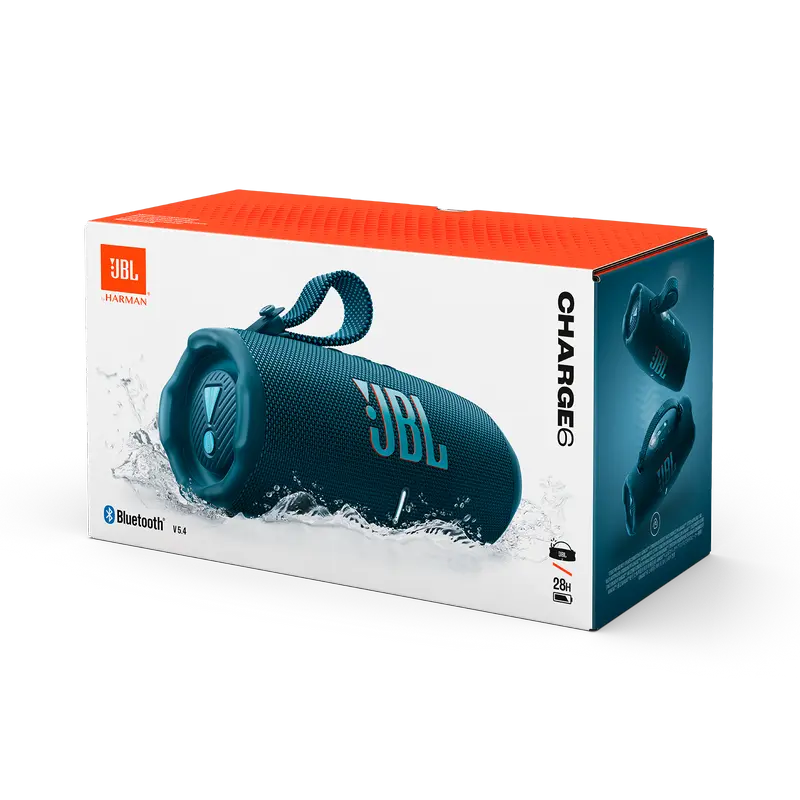 Портативная колонка JBL Charge 6 Синий