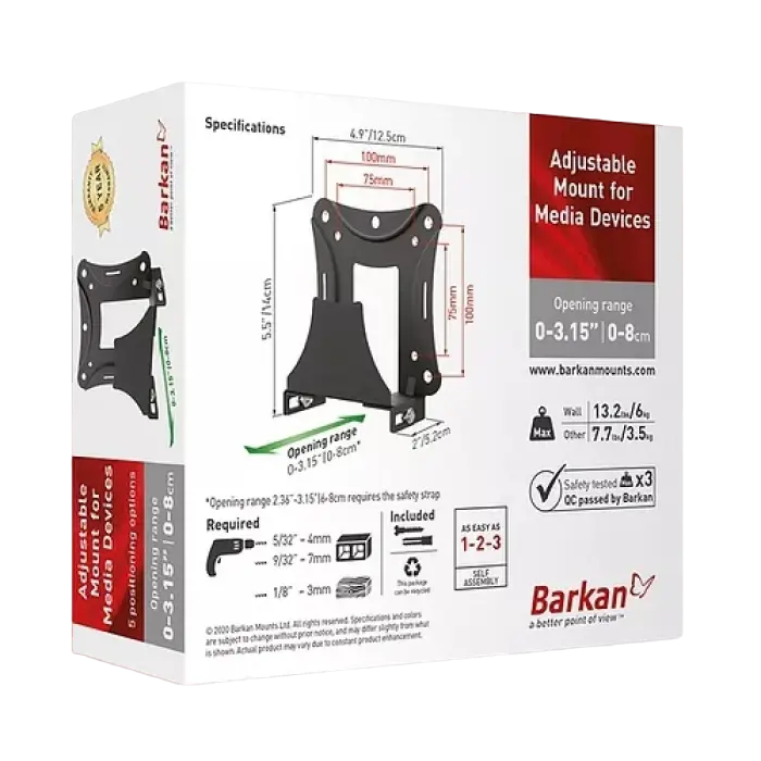 Suport pentru televizor BARKAN BM80 Negru