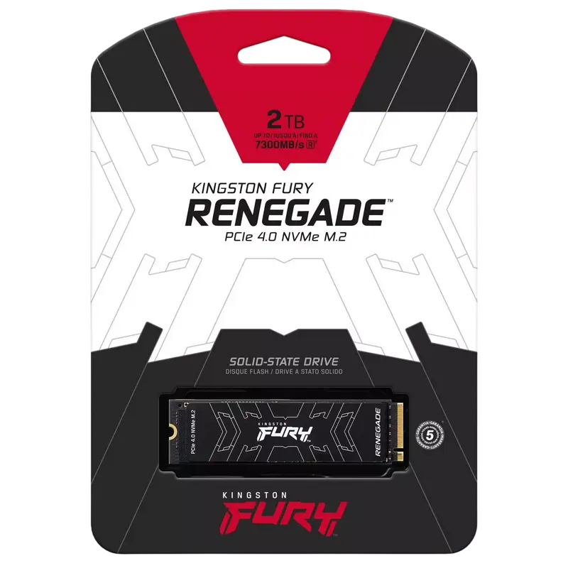 Накопитель SSD Kingston FURY Renegade Heat spreader 2000GB