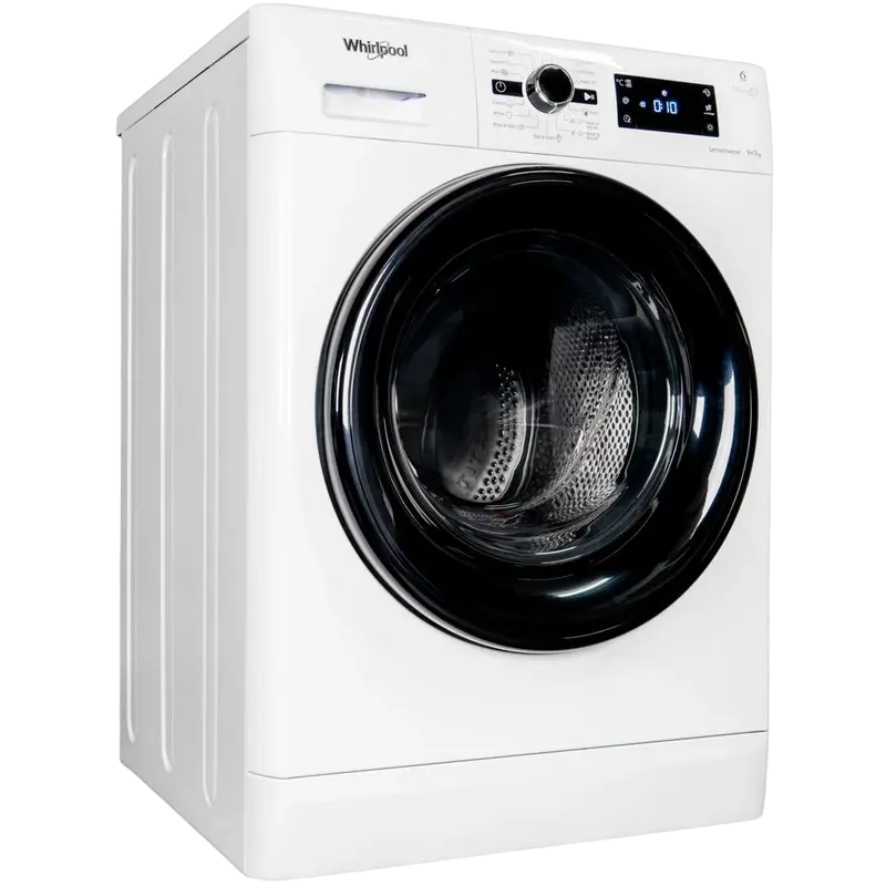 Стирально-сушильная машина Whirlpool FWDG97168B Белый
